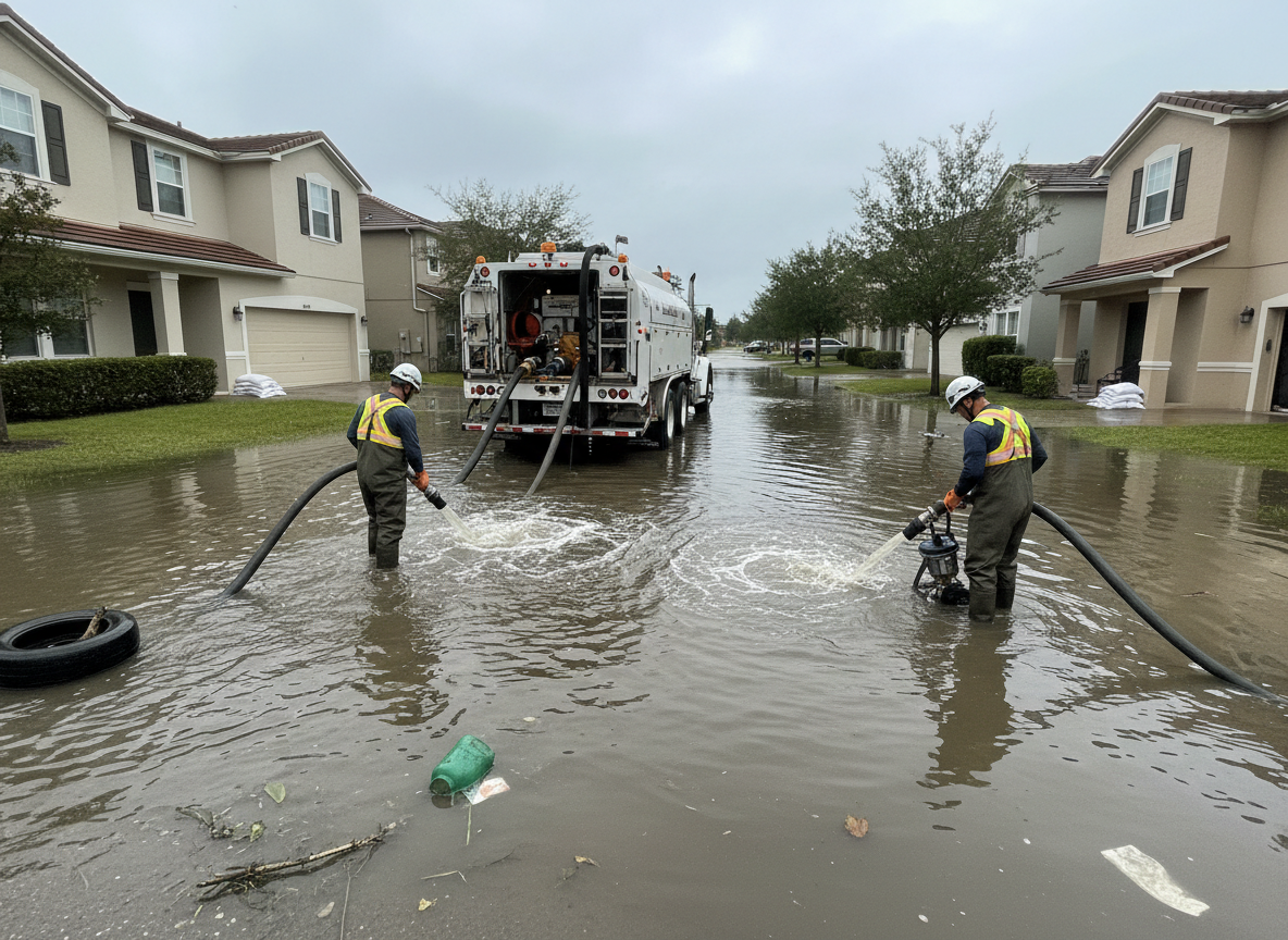 Emergency Water Extraction in Palm City, FL, FL